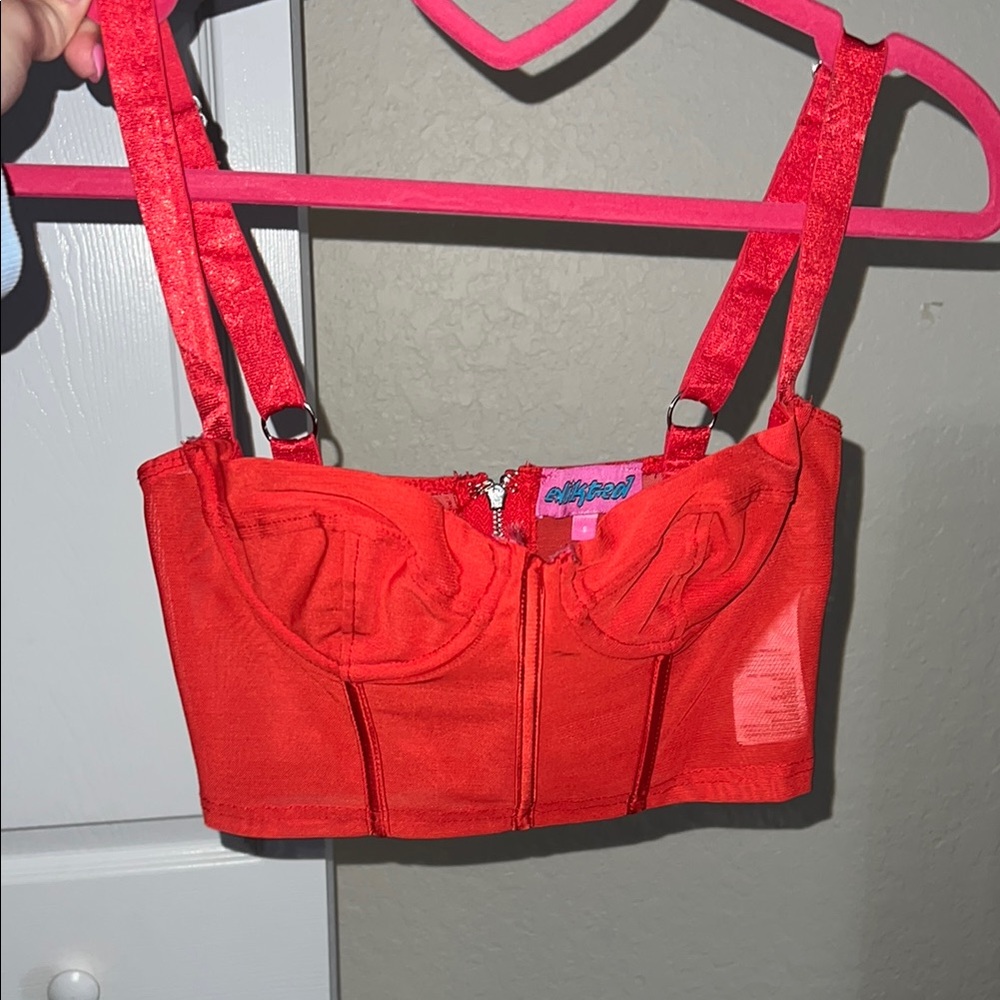 Edikted Red Tank Top